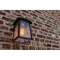 Lutec outdoor wall luminaire KELSEY 1 flame E27 IP44, anthracite