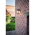 Lutec outdoor wall luminaire KELSEY 1 flame E27 IP44, anthracite