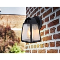 Lutec outdoor wall luminaire KELSEY 1 flame E27 IP44, anthracite