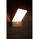 Lutec outdoor wall luminaire PANO 1 flame IP54, anthracite