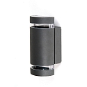 Luminaire mural dextrieur FOCUS UP&DOWN  2 flammes GU10 IP54, anthrazit