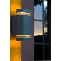 Lutec Luminaire mural dextrieur FOCUS UP&DOWN  2 flammes IP44, anthrazit