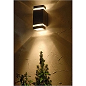 Lutec Luminaire mural dextrieur FOCUS UP&DOWN  2 flammes IP44, anthrazit