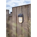 Lutec Applique da esterno BULLO IP54, antracite