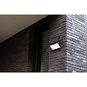 Lutec Lampe murale solaire TUDA avec détecteur de mouvement, Contrôle des apps IP44, noir  gradable Lutec Lampe murale solaire TUDA avec détecteur de mouvement, Contrôle des apps IP44, noir  gradable