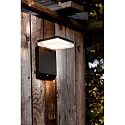 Lutec Lampe murale solaire MOZE avec détecteur de mouvement IP44, noir mat Lutec Lampe murale solaire MOZE avec détecteur de mouvement IP44, noir mat
