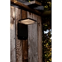 Lutec Lampe murale solaire MOZE avec détecteur de mouvement IP44, noir mat Lutec Lampe murale solaire MOZE avec détecteur de mouvement IP44, noir mat