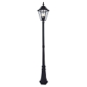 Luce solare LONDON 3-Lampadine IP44, Nero