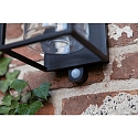 Lutec Solar Wandleuchte FLAIR, E27, 2W, 2700K, IP44, mit PIR Motion Sensor, schwarz matt Lutec Solar Wandleuchte FLAIR, E27, 2W, 2700K, IP44, mit PIR Motion Sensor, schwarz matt