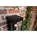 Lutec Solar Wandleuchte FLAIR, E27, 2W, 2700K, IP44, mit PIR Motion Sensor, schwarz matt Lutec Solar Wandleuchte FLAIR, E27, 2W, 2700K, IP44, mit PIR Motion Sensor, schwarz matt
