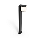 Lutec path light CUBA rotatable IP54, black matt