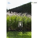 Lutec Lampada base FIA 1-Lampadina, angolare E27 IP44, Nero opaco dimmerabile