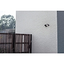 Lutec outdoor wall luminaire SHRIMP with motion detector IP54, black matt  Lutec outdoor wall luminaire SHRIMP with motion detector IP54, black matt