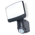 Lutec outdoor wall luminaire SUNSHINE with sensor IP44, anthracite Lutec outdoor wall luminaire SUNSHINE with sensor IP44, anthracite