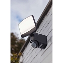 Lutec outdoor wall luminaire SUNSHINE with sensor IP44, anthracite Lutec outdoor wall luminaire SUNSHINE with sensor IP44, anthracite