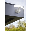 Lutec LED Kameraleuchte LIBRA, 36W, 2700-6500K, 3400lm, IP44, mit Kamera & Bewegungsmelder, wei