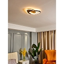 ECO-Light ceiling luminaire OVEST LED IP20, wood, black  ECO-Light ceiling luminaire OVEST LED IP20, wood, black