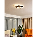 ECO-Light ceiling luminaire OVEST LED IP20, wood, black  ECO-Light ceiling luminaire OVEST LED IP20, wood, black