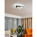 ECO-Light ceiling luminaire OVEST LED IP20, wood, black  ECO-Light ceiling luminaire OVEST LED IP20, wood, black