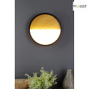 Luminaire de plafond VISTA LED IP20, or, noir gradable