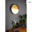 Luminaire de plafond VISTA LED IP20, or, noir gradable