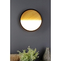 ECO-Light Plafoniera VISTA LED IP20, legno, nero dimmerabile