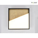ECO-Light ceiling luminaire VISTA LED IP20, gold, black dimmable