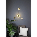 ECO-Light wall luminaire SOLAR LED IP20, gold, satined dimmable ECO-Light wall luminaire SOLAR LED IP20, gold, satined dimmable