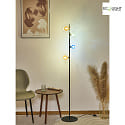 ECO-Light Lampada da terra URANUS 4-Lampadine G9 IP20, multicolore 
