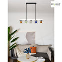 ECO-Light Luci a sospesione URANUS 5-Lampadine G9 IP20, multicolore 