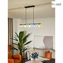 ECO-Light Luci a sospesione URANUS 5-Lampadine G9 IP20, multicolore 