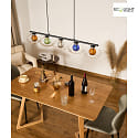 ECO-Light Luci a sospesione URANUS 5-Lampadine G9 IP20, multicolore 