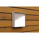 ECO-Light Applique murale  accu MEG angulaire, avec capteur IP44, couleur sable gradable