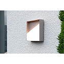 ECO-Light Applique murale  accu MEG angulaire IP44, couleur sable gradable