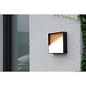 ECO-Light Applique murale  accu MEG angulaire IP44, bois gradable