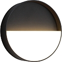 ECO-Light Applique murale  accu MEG rond IP44, anthrazit gradable