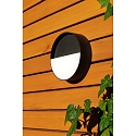 ECO-Light Applique murale  accu MEG rond IP44, anthrazit gradable