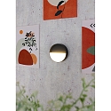 ECO-Light Applique murale  accu MEG rond IP44, anthrazit gradable