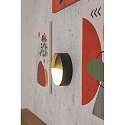 ECO-Light Applique murale  accu MEG rond IP44, anthrazit gradable