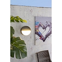 ECO-Light Applique murale  accu MEG rond IP44, anthrazit gradable
