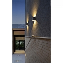 outdoor wall luminaire DODD up / down, half round LED IP44