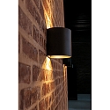 outdoor wall luminaire DODD up / down, half round LED IP44