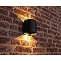 outdoor wall luminaire DODD up / down, half round LED IP44
