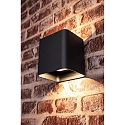 Lutec Luminaire mural d’extérieur DODD haut bas, forme en dé LED IP44, anthrazit  Lutec Luminaire mural d’extérieur DODD haut bas, forme en dé LED IP44, anthrazit