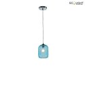 pendant luminaire ASHFORD E27, blue 