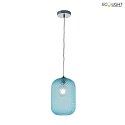 pendant luminaire ASHFORD E27, blue 