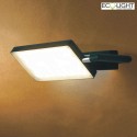 ECO-Light Luminaire mural BOOK IP20, noir  