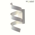 ECO-Light wall luminaire HELIX 3 flames IP20, silver, white 