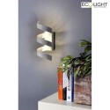 ECO-Light wall luminaire HELIX 3 flames IP20, silver, white 