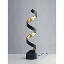 ECO-Light table lamp HELIX 4 flames IP20, gold, black 